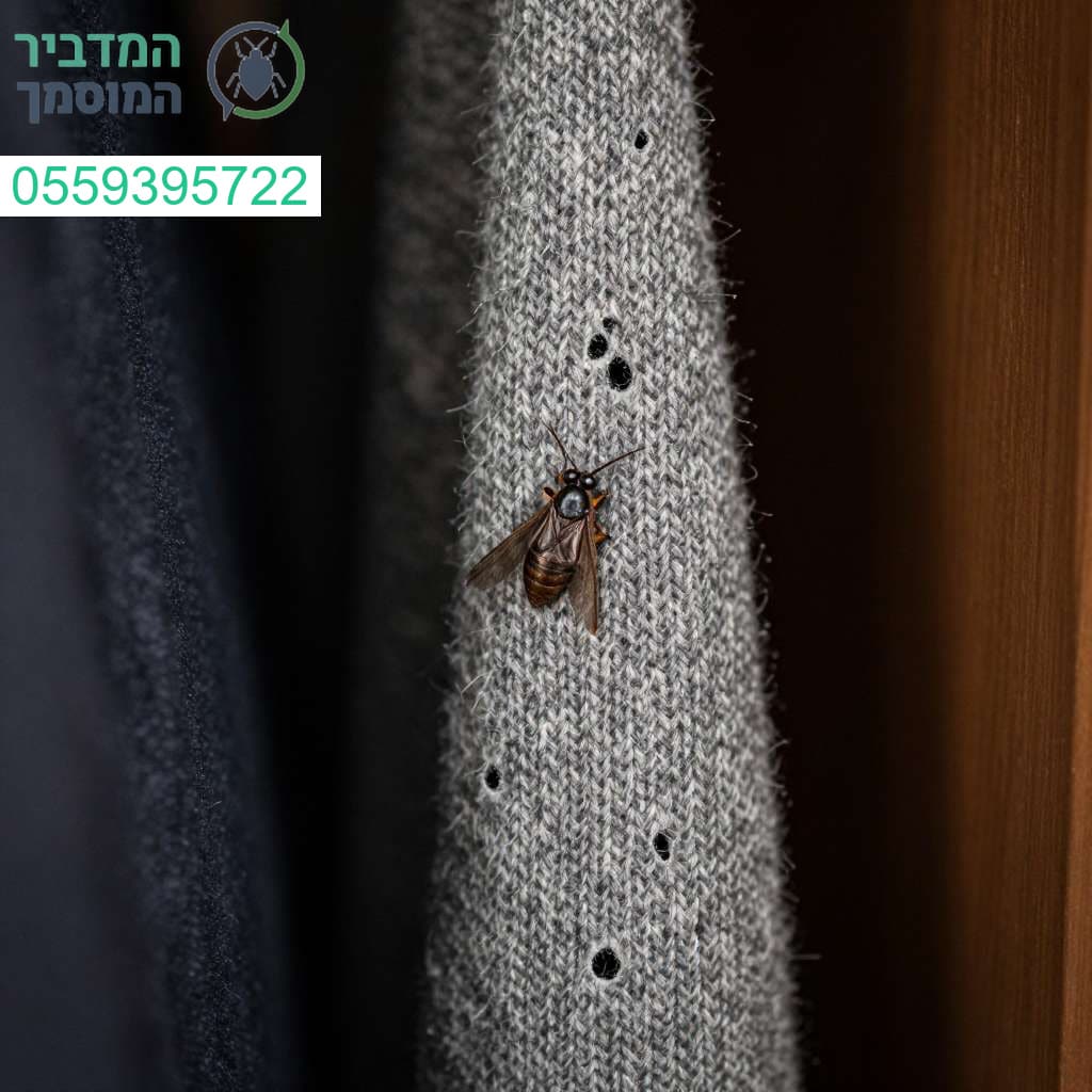 פתרון מקצועי ויעיל להדברת עש בגדים ושמירה על הבגדים שלכם נקיים ומוגנים