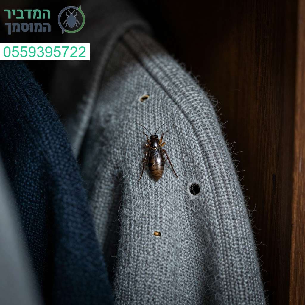 הגנה מקצועית ומוחלטת על הבגדים היקרים שלך מפני עש הבגדים