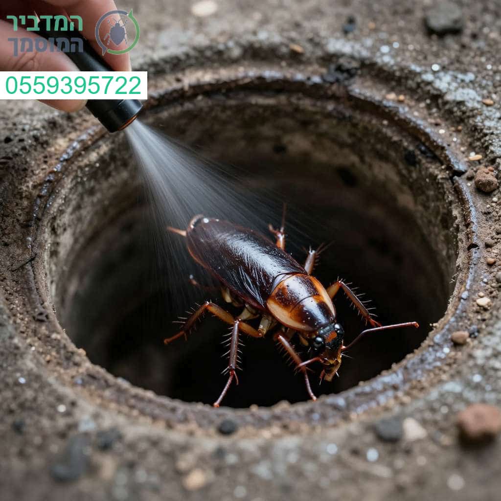 הדברה מקצועית ויסודית של תיקן מזרחי שחור בחצרות ובביובים להבטחת סביבה נקייה ובריאה ללא פשרות