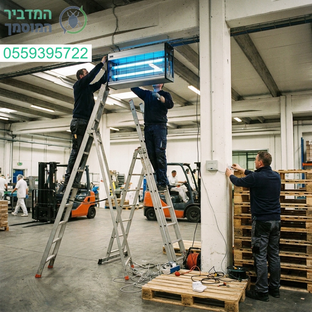 פתרונות מקצועיים להתקנת מערכות ניטור וקטל חרקים להגנה מקיפה ושמירה על סטנדרט תברואתי גבוה לעסק שלך