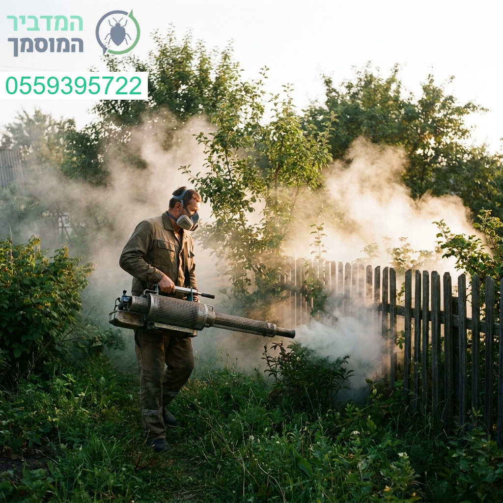 הגנה מקצועית ומושלמת על הגינה והשטחים הפתוחים שלכם באמצעות מערכות ערפול מתקדמות להדברה יעילה ויסודית