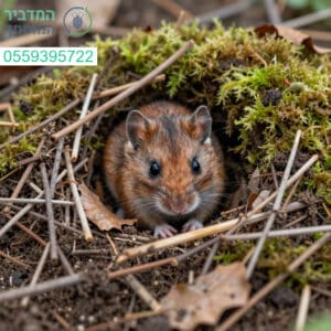 כן התמונה אכן מציגה קן של מכרסמים קטנים שנבנה בין ענפים ועלים בתוך צמחייה וזה מאוד רלוונטי לחצרות. הנה התיאור שביקשת:מבט מרתק על עולם המכרסמים כך נראה קן טבעי ומסתור בלב הצמחייה בחצר