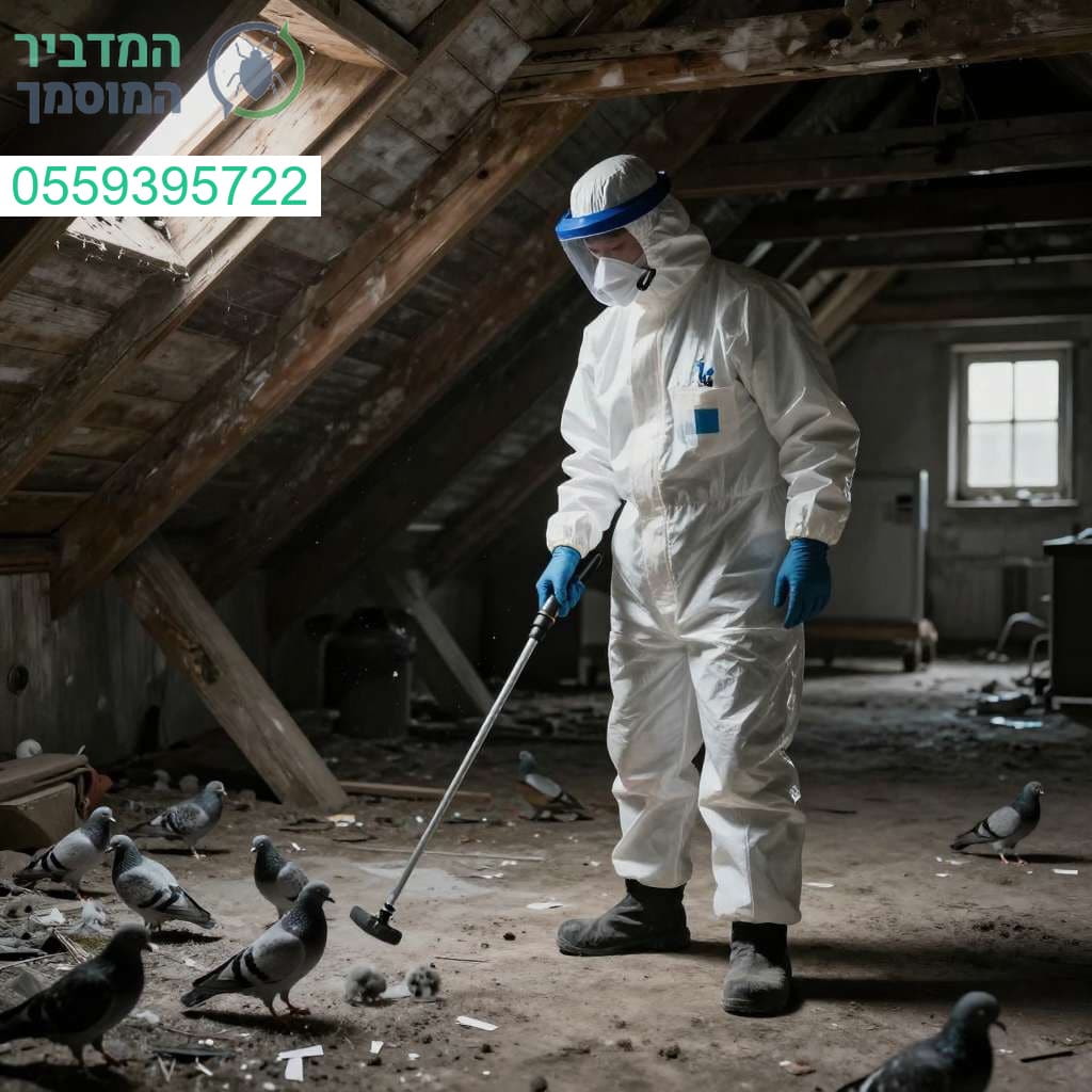 ניקוי וחיטוי מקצועי ומעמיק של עליות גג מזוהמות בסטנדרט הבטיחות וההיגיינה הגבוה ביותר