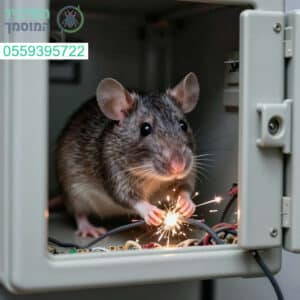 חולדות בארון החשמל מהוות סכנה קריטית לשריפה וקצר פתרונות מקצועיים הם המפתח להגנה מוחלטת על מערכות החשמל שלכם