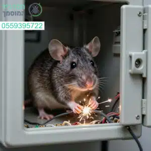 חולדות בארון החשמל מהוות סכנה קריטית לשריפה וקצר פתרונות מקצועיים הם המפתח להגנה מוחלטת על מערכות החשמל שלכם