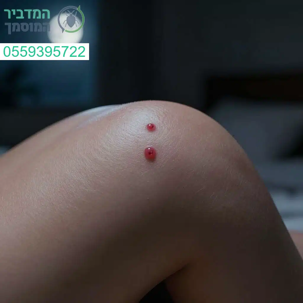 עקיצות מגרדות בלילה אבל לא רואים כלום