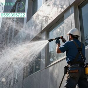 שירות ניקוי חזיתות מקצועי המעניק למבנה שלכם מראה חדש وמרשים בסטנדרט הגבוה ביותר