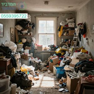הדירה במצב של אגרן? אנחנו מפנים ומשאירים אותה נקייה ומבריקה - צרו קשר עכשיו!