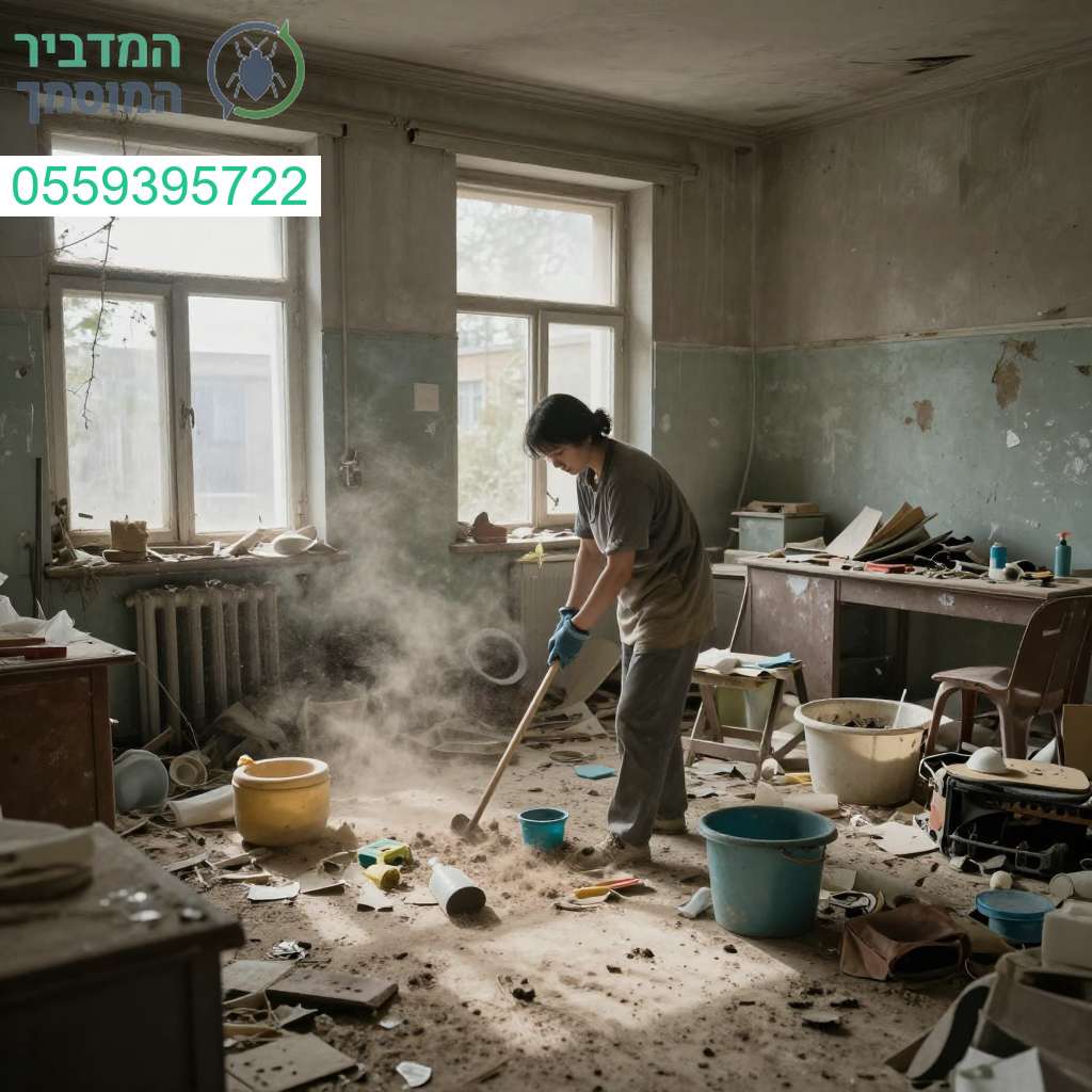 מדירה מוזנחת לבית זוהר – ניקיון יסודי ומקצועי למצבים הכי מאתגרים של אבק ולכלוך