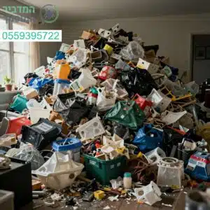 נמאס לכם מהערימות? אנחנו מפנים כל סוג של זבל ופסולת בדירות במהירות ובמקצועיות