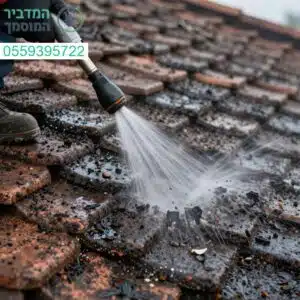 ניקוי מקצועי של צואת יוני גגות בלחץ مים להבטחת היגיינה وניקיון מושלם לביתכם